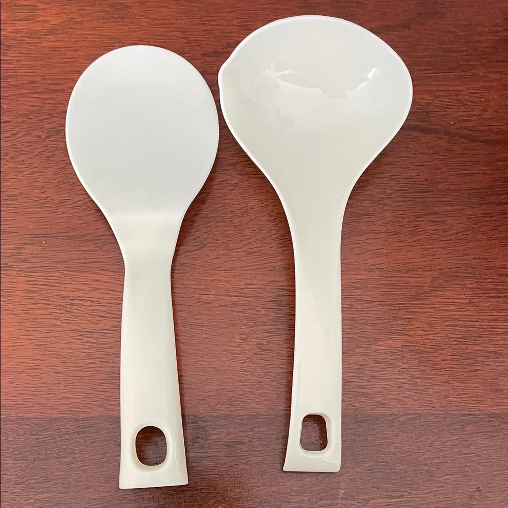 Asian Style Rice Paddle & Rice Spoon Set